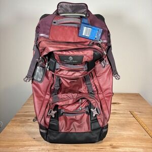 Eagle Creek Morphus 30 Rolling Luggage Convertible Duffel Bag Bordeaux Red 30in